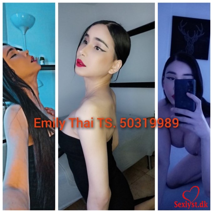 
					Available now! Your dream ladyboy is here now in Copenhagen. I am TS Emily, 22 year old transgender from Thailand with pretty black hair and beautiful D cup breasts. I have beautiful slim perfect body with 178cm height and weigh 56kg. I have also beautiful beauty feminin face and my skin is very smooth. No hair on body, all shave.My penis size are 17 cm.I am a sweet type person love talking chilling dancing partying and I can assure you to give the most unforgettable experience and fantasy that you?re looking for and I am 100% real what you see is what you get.  I am 100% easy going person, patient, gentle and openminded. My photos are recently taken and 100% real. I can also approve with video call on WhatsApp. I want to give you the best new experiences. Let we have a good time together and have fun. I wil let you know that first timers are also welcome, because i wil take good care of you.1,000dk 30 minute/ Include: Massage, GFE, French Kiss, 69, Rimming, Oralsex (without condom), Analsex.1,500dk 1 hour/ Include: Massage, GFE, French Kiss, 69, Rimming, Oralsex (without condom), Analsex.***Payment***Cash and PaypalBook appointment:+45 50319989The best way to book appointment are SMS and Whatsapp. But you can also call me.My OnlyFans:www.onlyfans.com/hotladyboy69
				